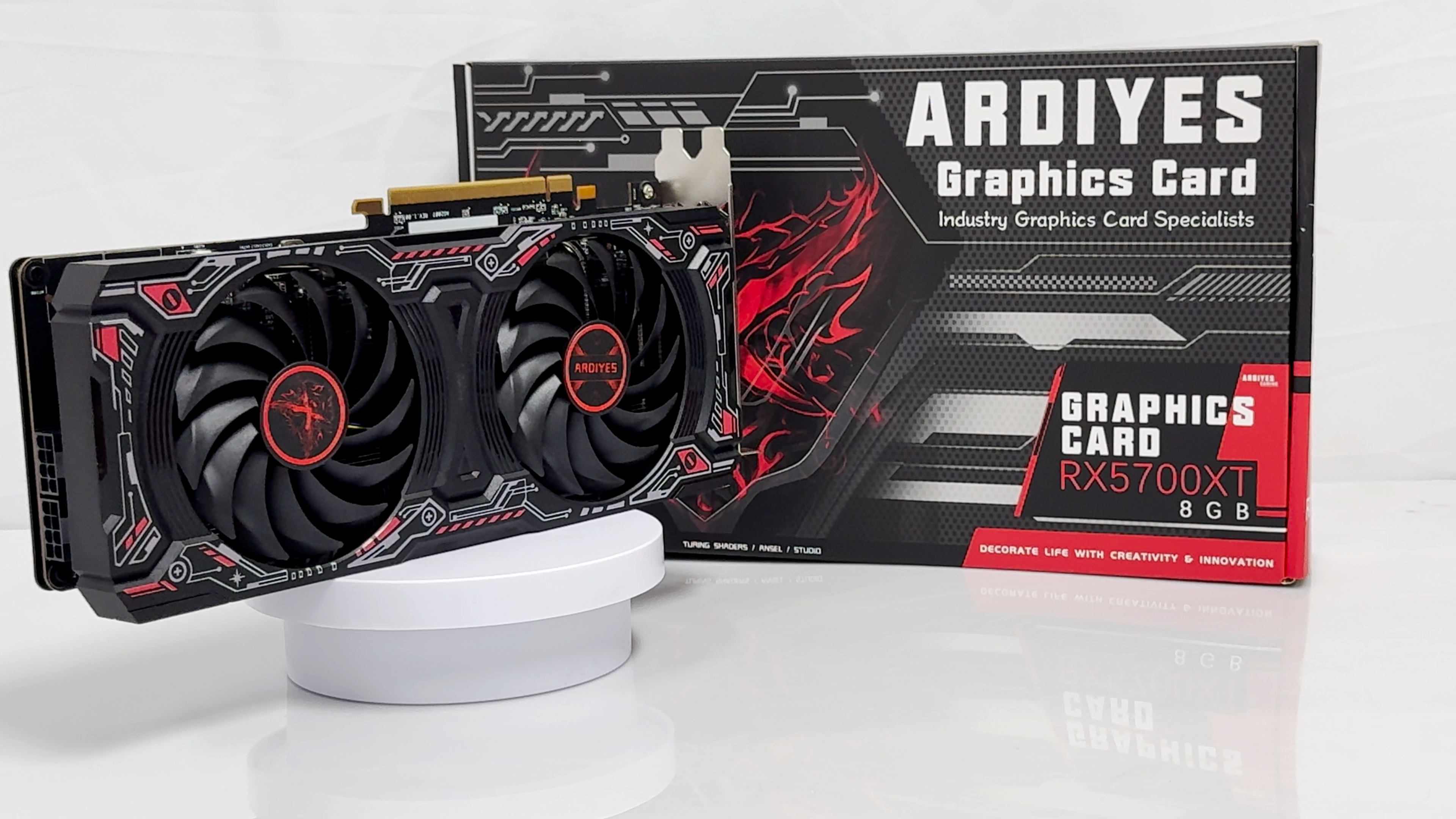 Amazon.com: RX 5700 XT 8GB Graphics Card, GDDR6 256-Bit